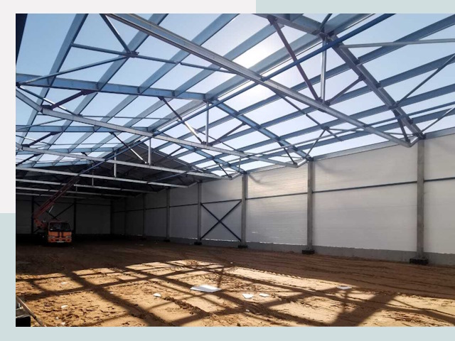 Строительство сенохранилищ в Минусинске