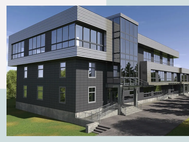 Административные здания в Минусинске