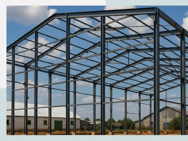 Быстровозводимые ангары от СтальСтрой-Мнс по цене 610 руб.