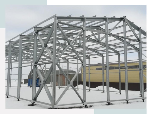 Каркасные ангары в Минусинске