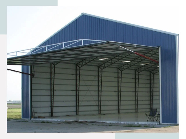 Прямо стенные ангары в Минусинске