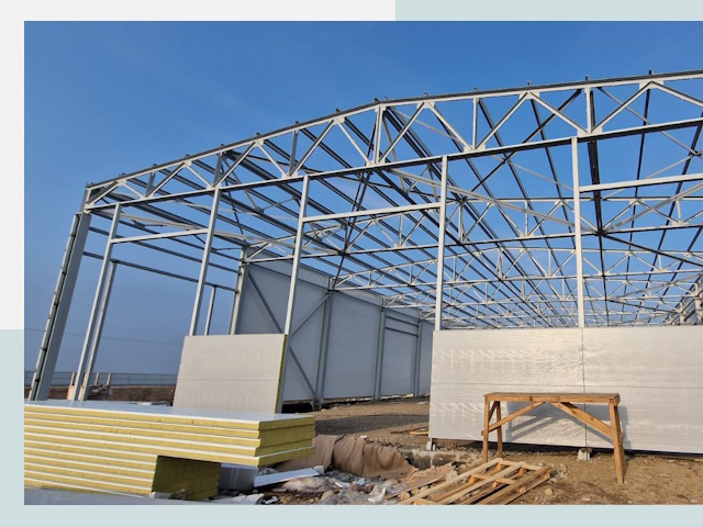 Утепленные ангары в Минусинск от 610 руб. за м²