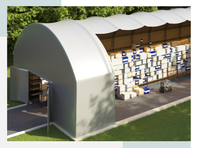 Тентовые ангары в Минусинске