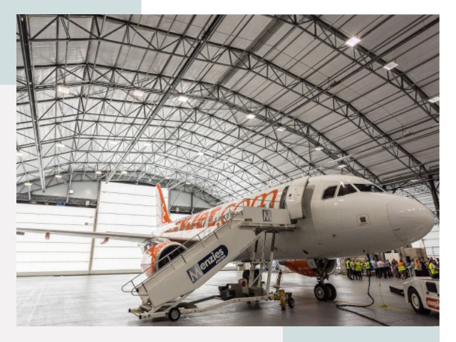 Авиационные ангары в Минусинске