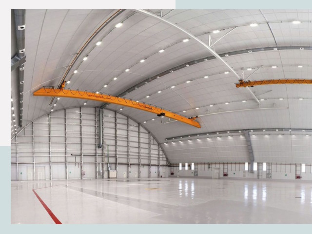 Оснащение ангаров в Минусинск от СтальСтрой-Мнс - цена от 610 руб.